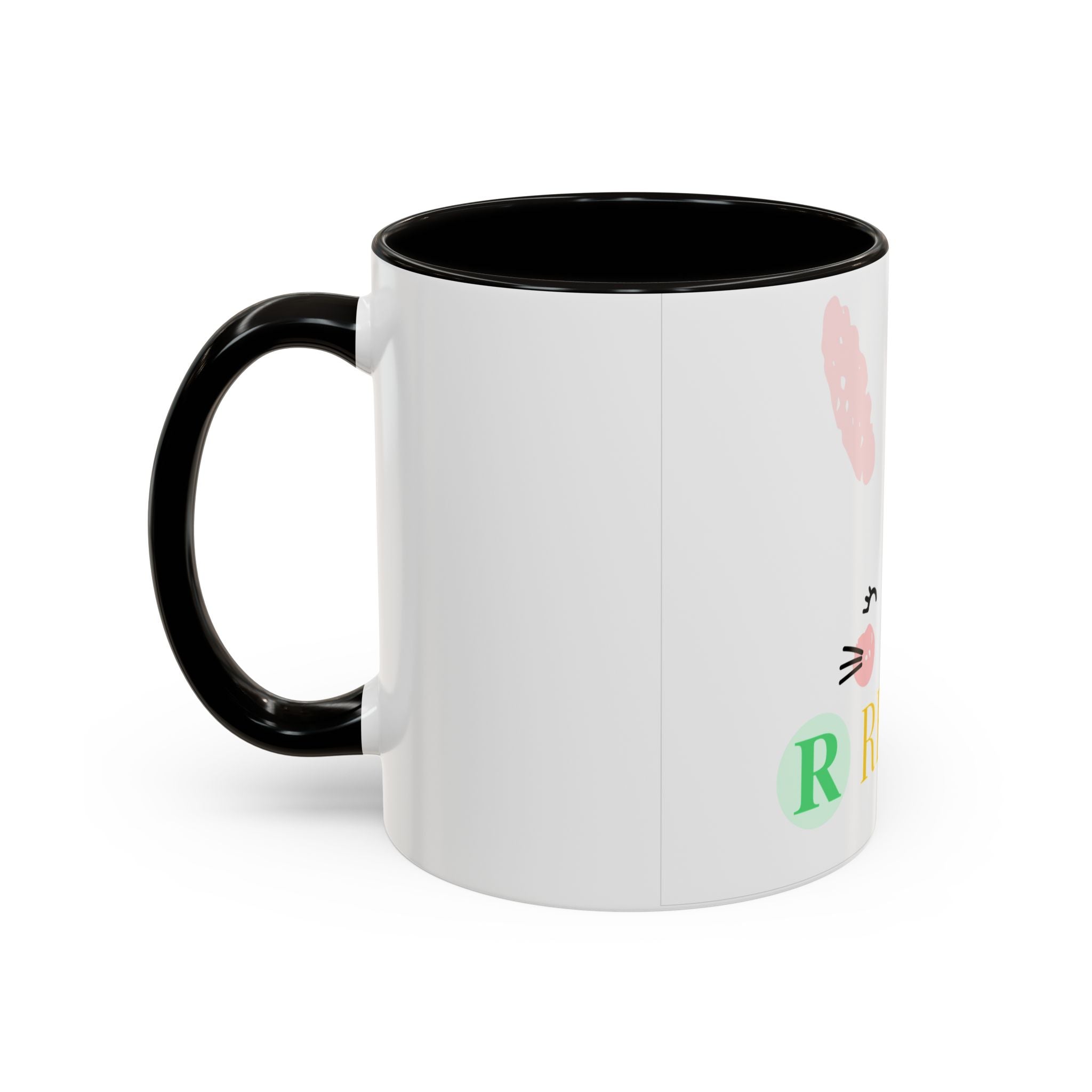 Personalized Bunny Mug — Cute Kids’ Name Coffee Cup (Custom Name, 11oz/15oz)
