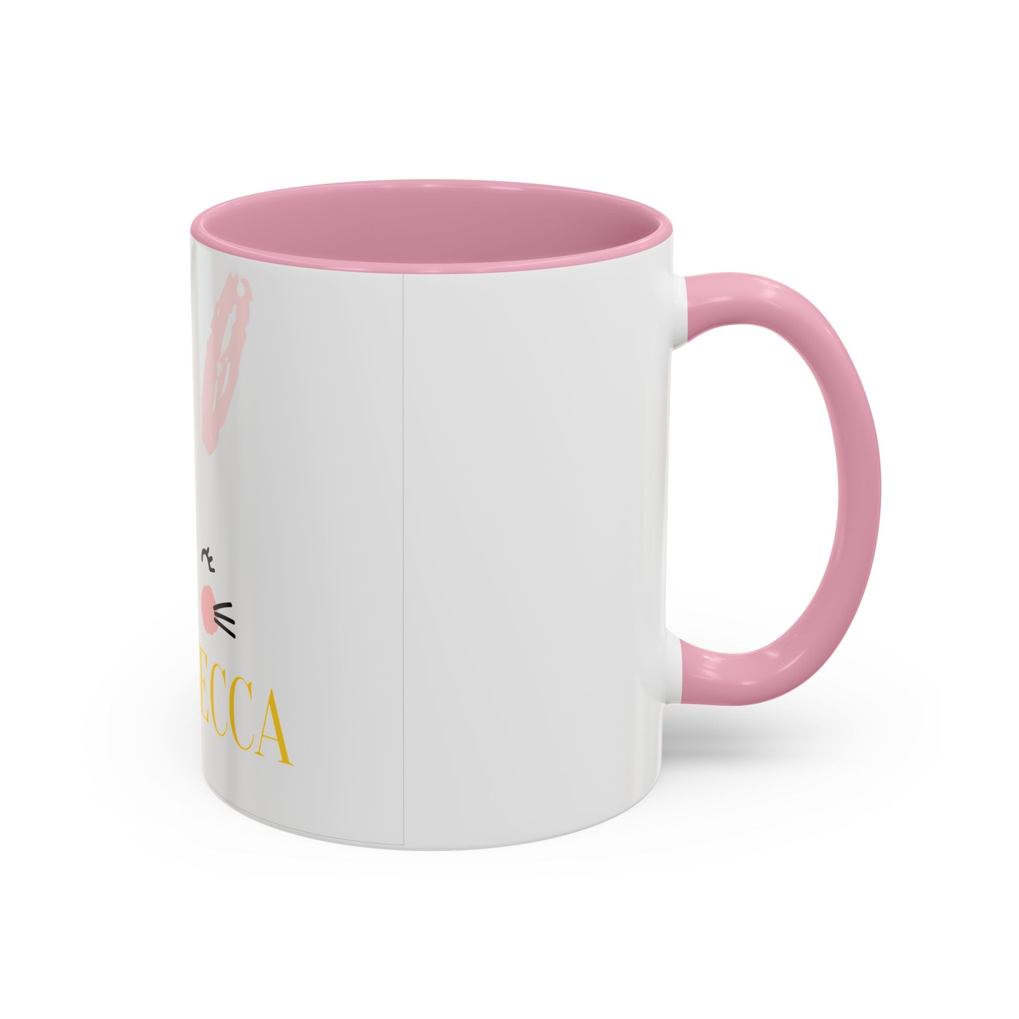 Personalized Bunny Mug — Cute Kids’ Name Coffee Cup (Custom Name, 11oz/15oz)