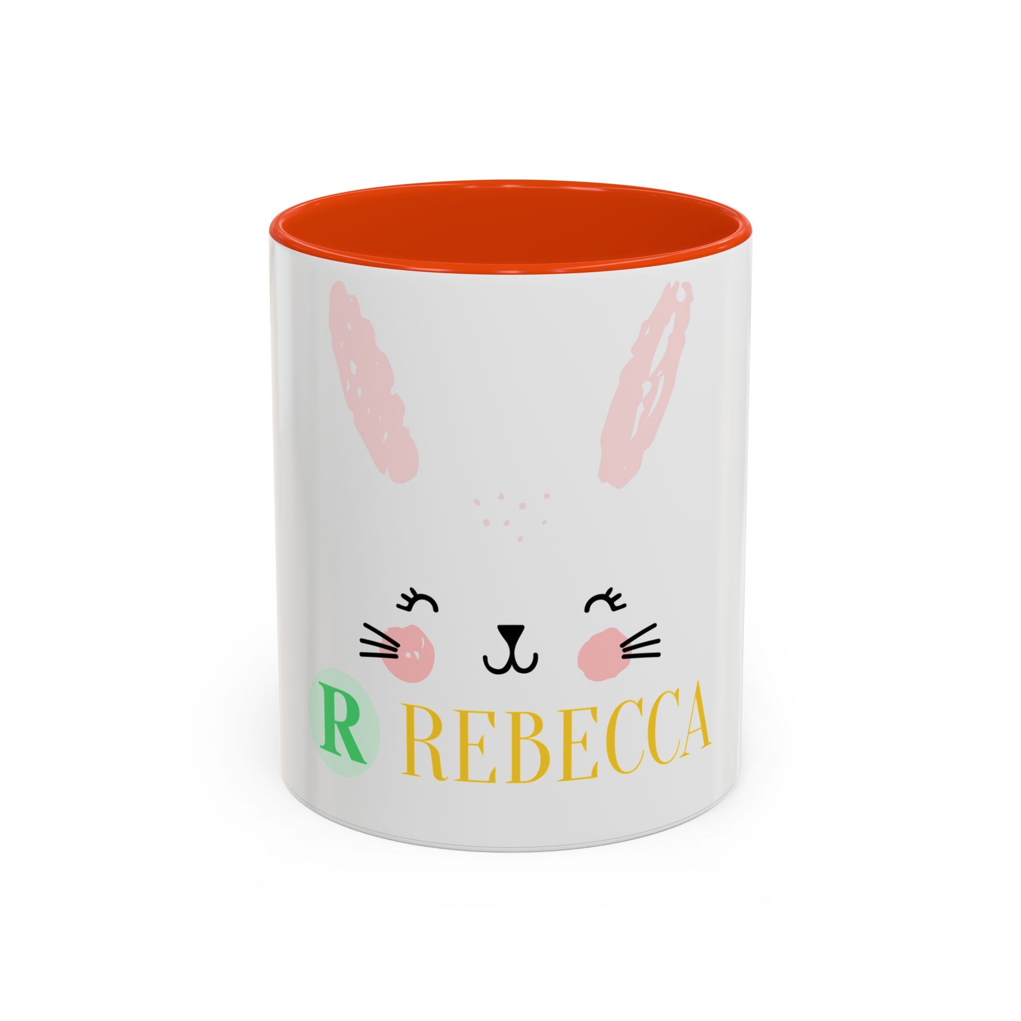 Personalized Bunny Mug — Cute Kids’ Name Coffee Cup (Custom Name, 11oz/15oz)