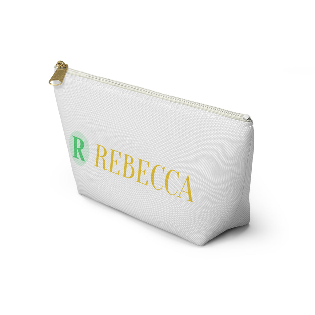 Accessory Pouch — Personalized RebeccA Monogram Cosmetic Bag