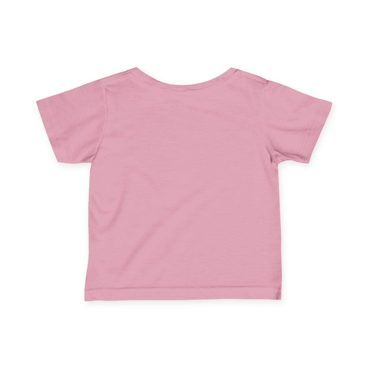 Infant Tee — Pastel Monogram "R Rebecca" Personalized Baby Shirt