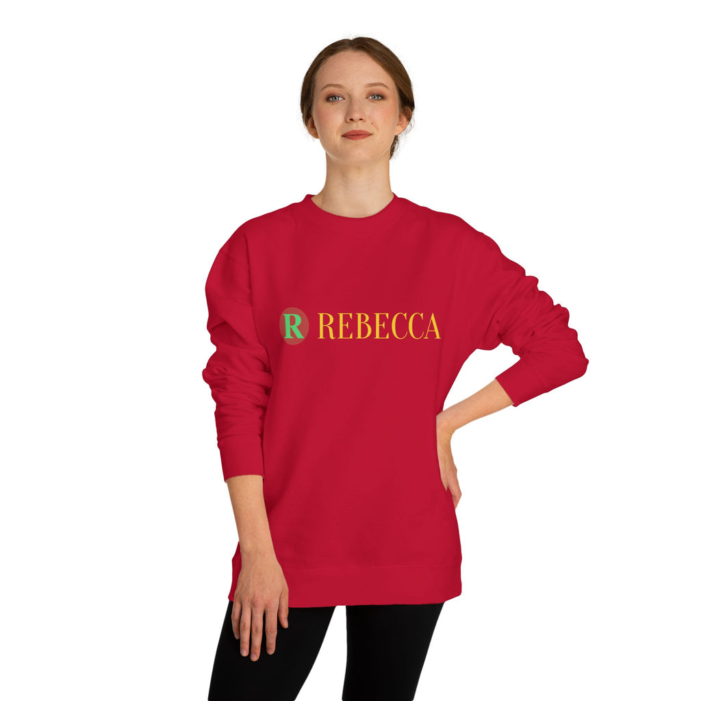 Deer Graphic Sweatshirt — 'Rebecca' Personalized Hipster Deer Crewneck