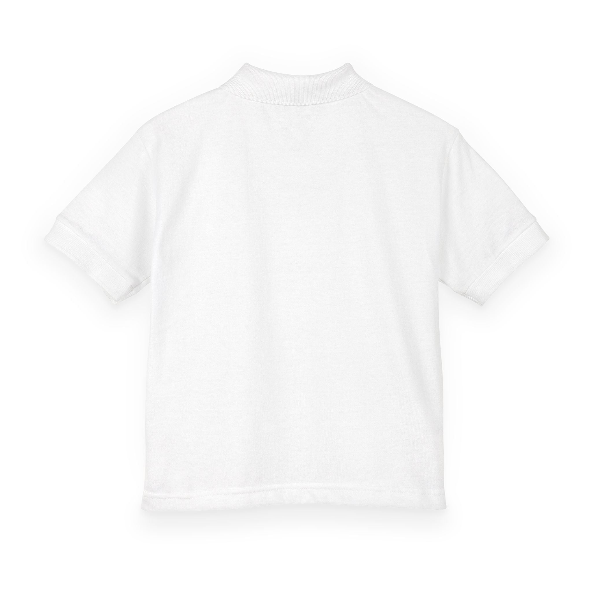 Youth Polo — Personalized ‘Rebecca’ Green Smiley Logo