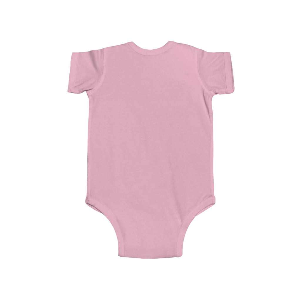 Personalized Baby Bodysuit — Pastel Bunny Name Onesie (custom name)