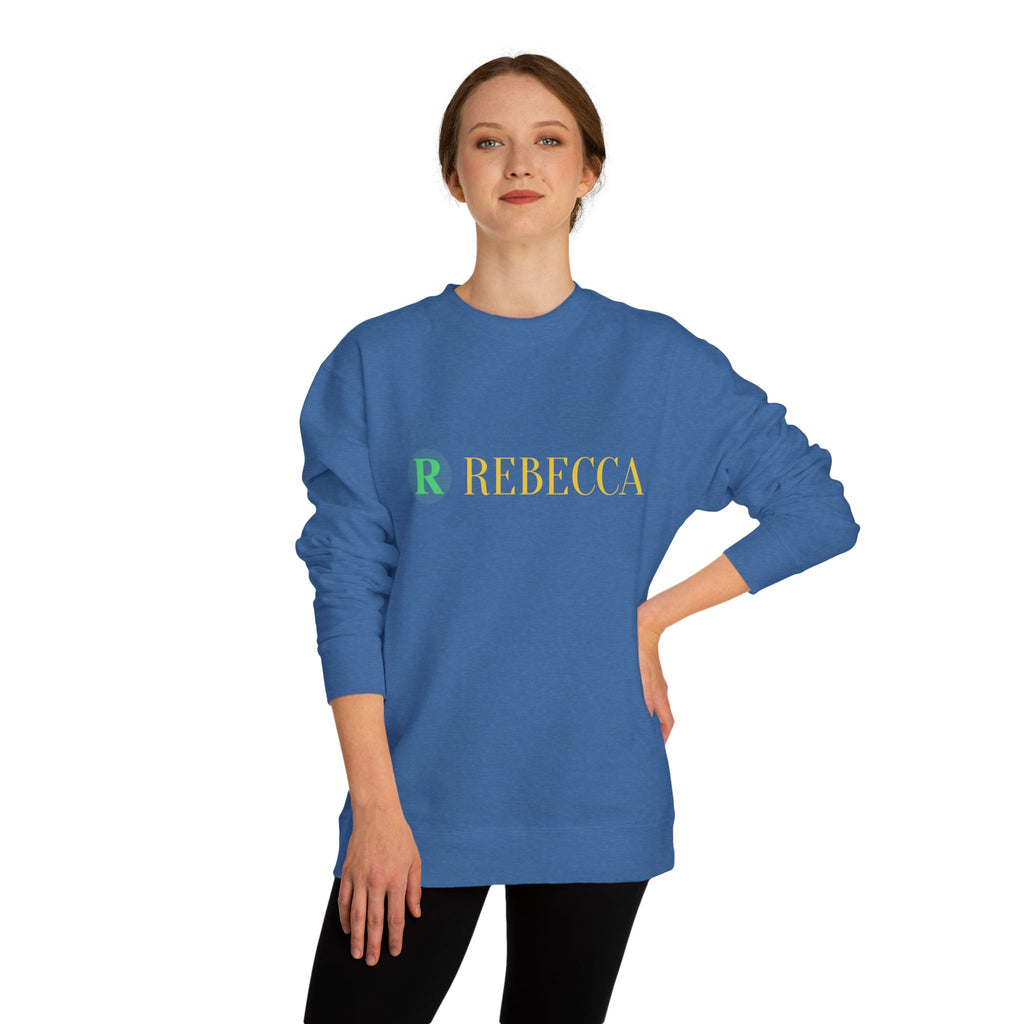 Deer Graphic Sweatshirt — 'Rebecca' Personalized Hipster Deer Crewneck