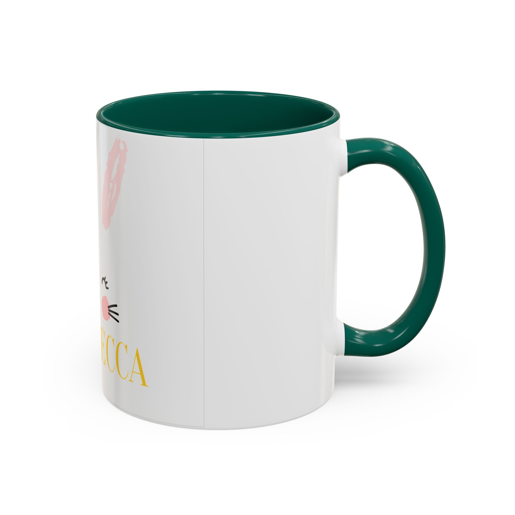 Personalized Bunny Mug — Cute Kids’ Name Coffee Cup (Custom Name, 11oz/15oz)