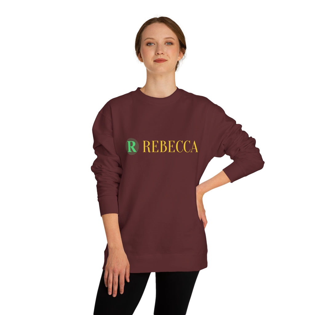 Deer Graphic Sweatshirt — 'Rebecca' Personalized Hipster Deer Crewneck