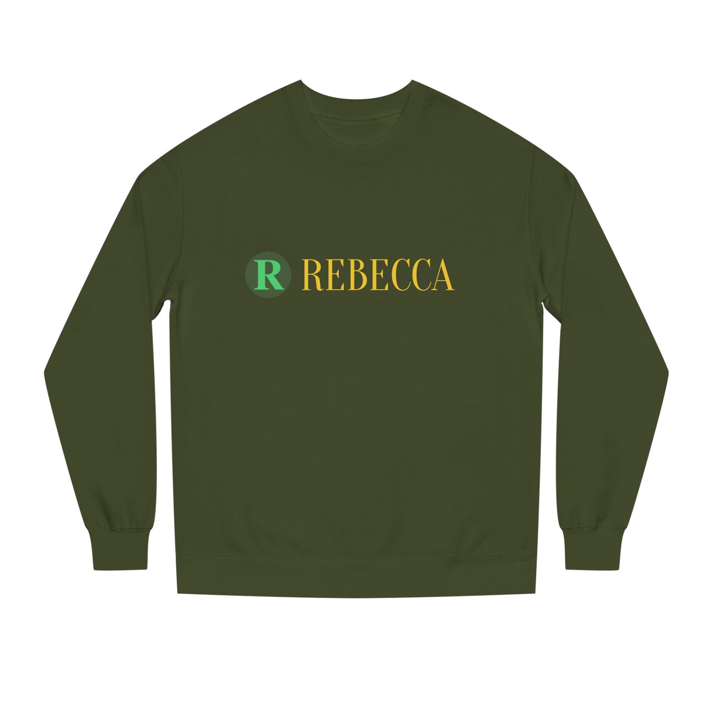 Deer Graphic Sweatshirt — 'Rebecca' Personalized Hipster Deer Crewneck