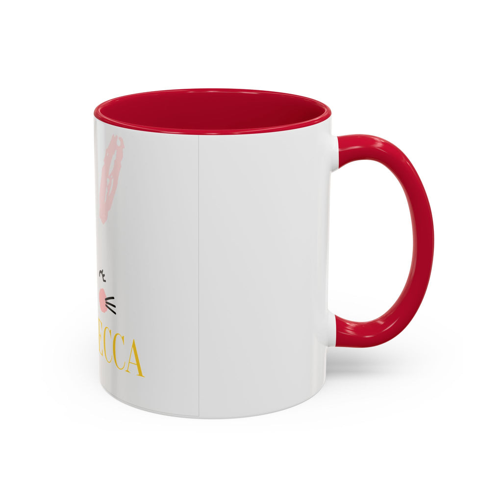 Personalized Bunny Mug — Cute Kids’ Name Coffee Cup (Custom Name, 11oz/15oz)