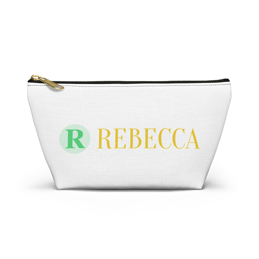 Accessory Pouch — Personalized RebeccA Monogram Cosmetic Bag