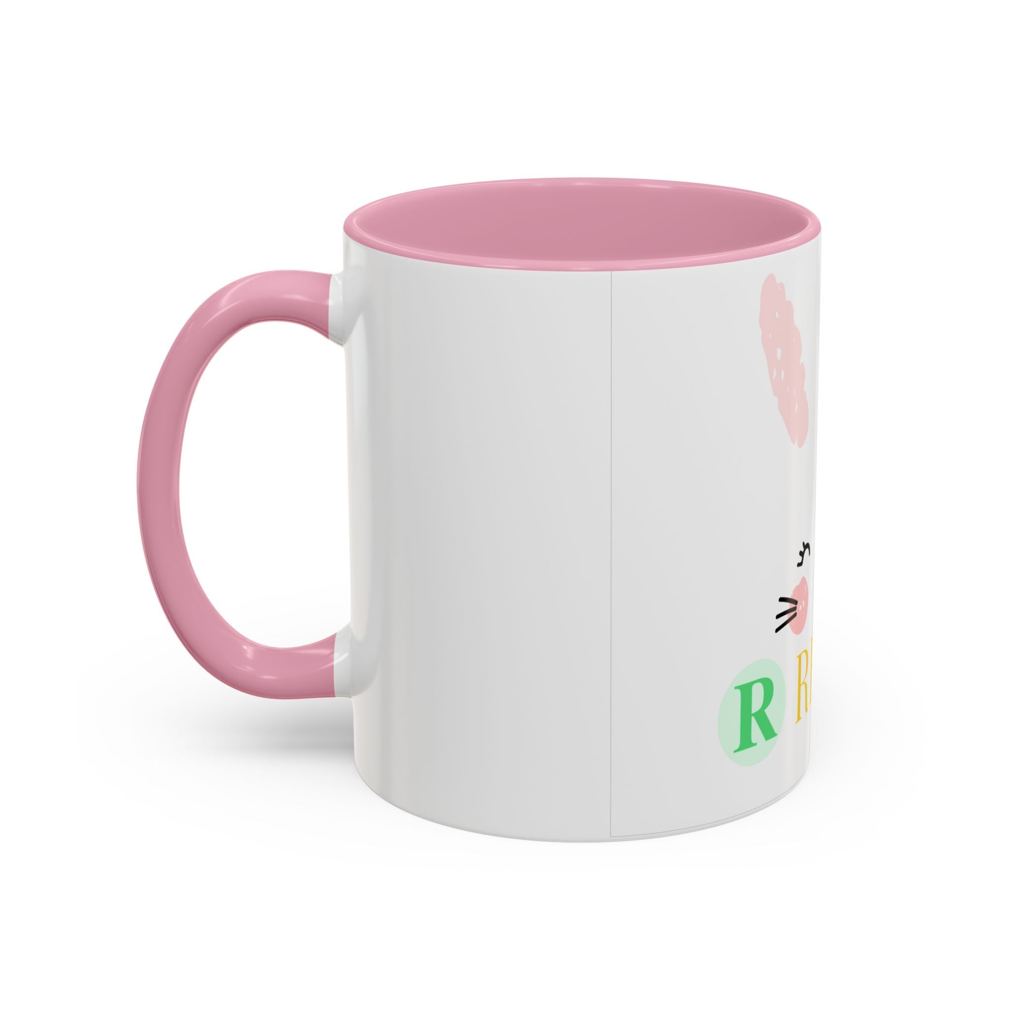 Personalized Bunny Mug — Cute Kids’ Name Coffee Cup (Custom Name, 11oz/15oz)