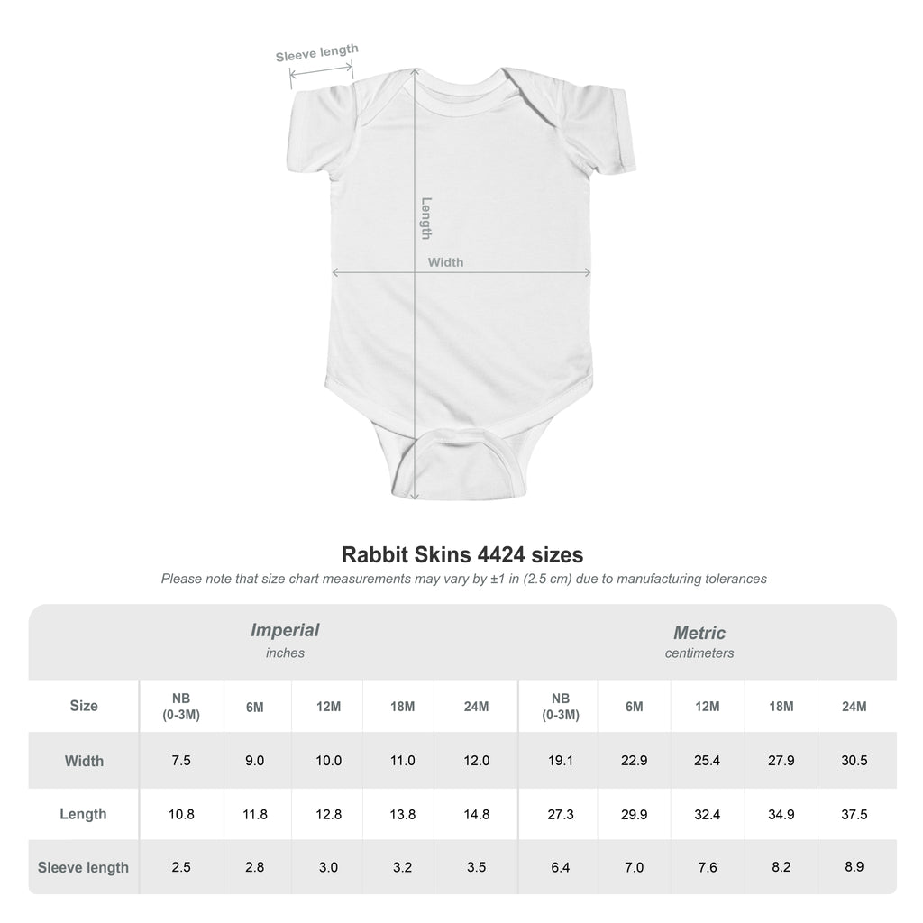 Baby Bodysuit — Cute Hipster Deer with 'Rebecca' Personalized Name