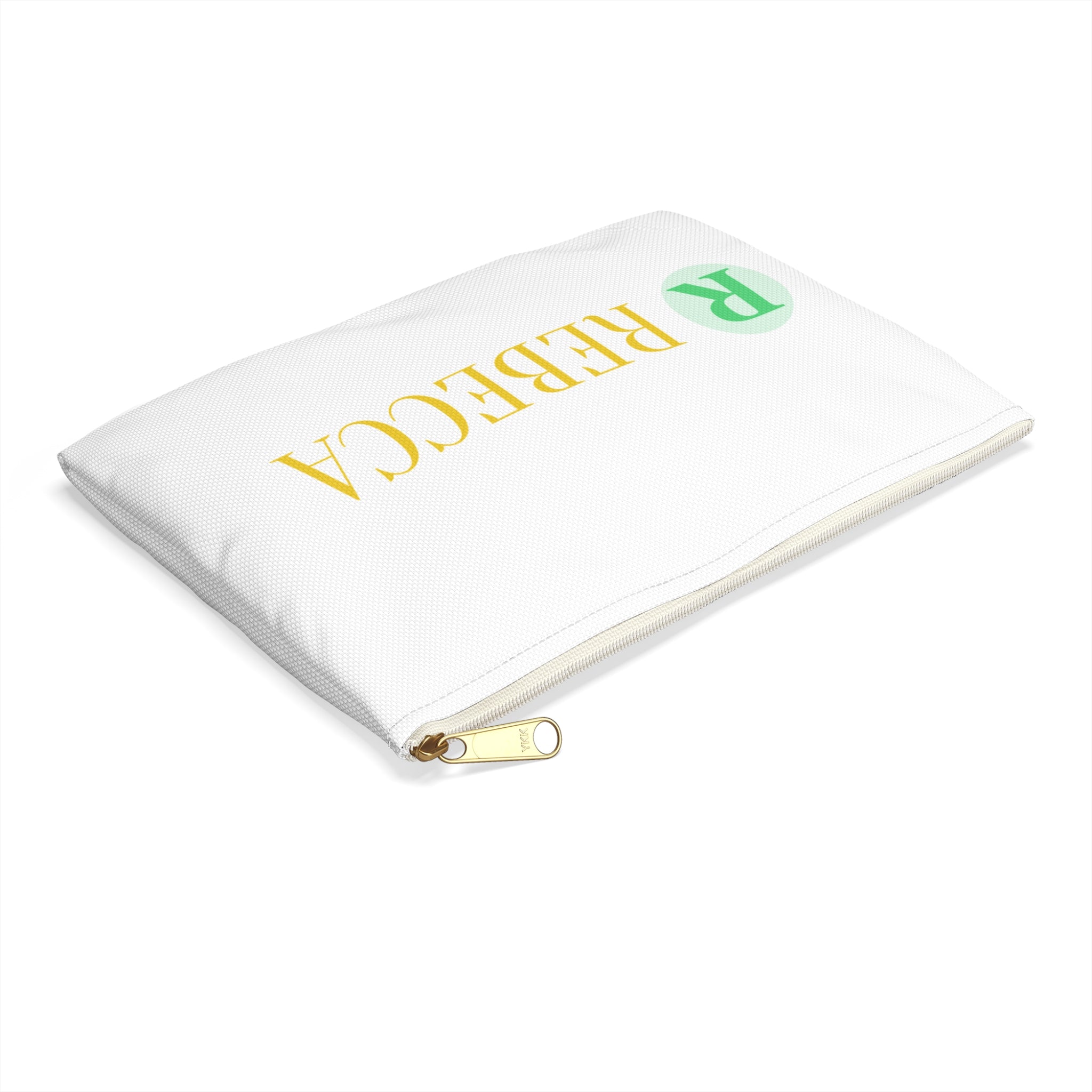 Personalized Rebecca Accessory Pouch — Monogram Cosmetic Bag