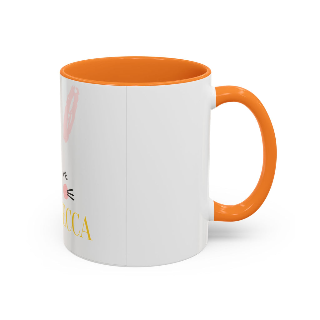 Personalized Bunny Mug — Cute Kids’ Name Coffee Cup (Custom Name, 11oz/15oz)