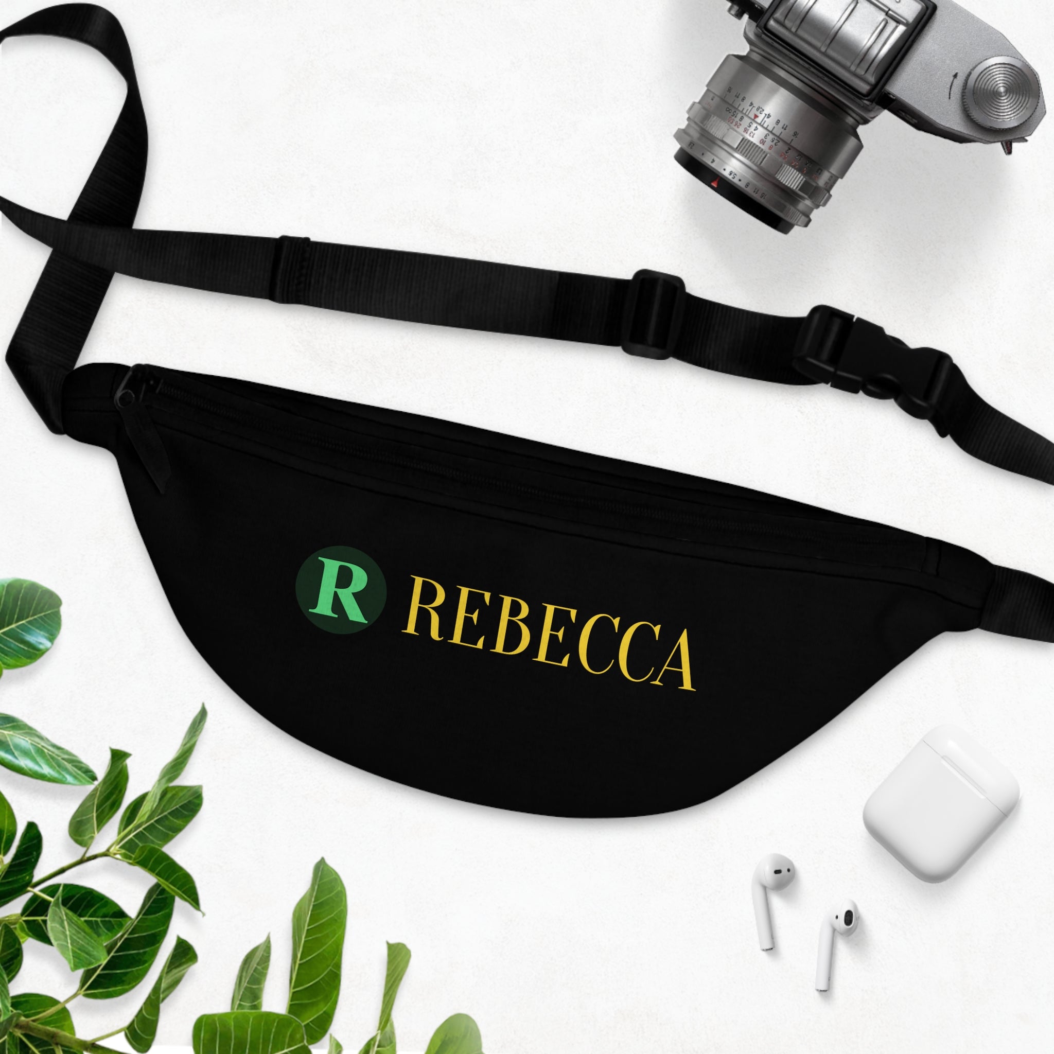Personalized Rebecca Fanny Pack — Monogrammed Name Belt Bag