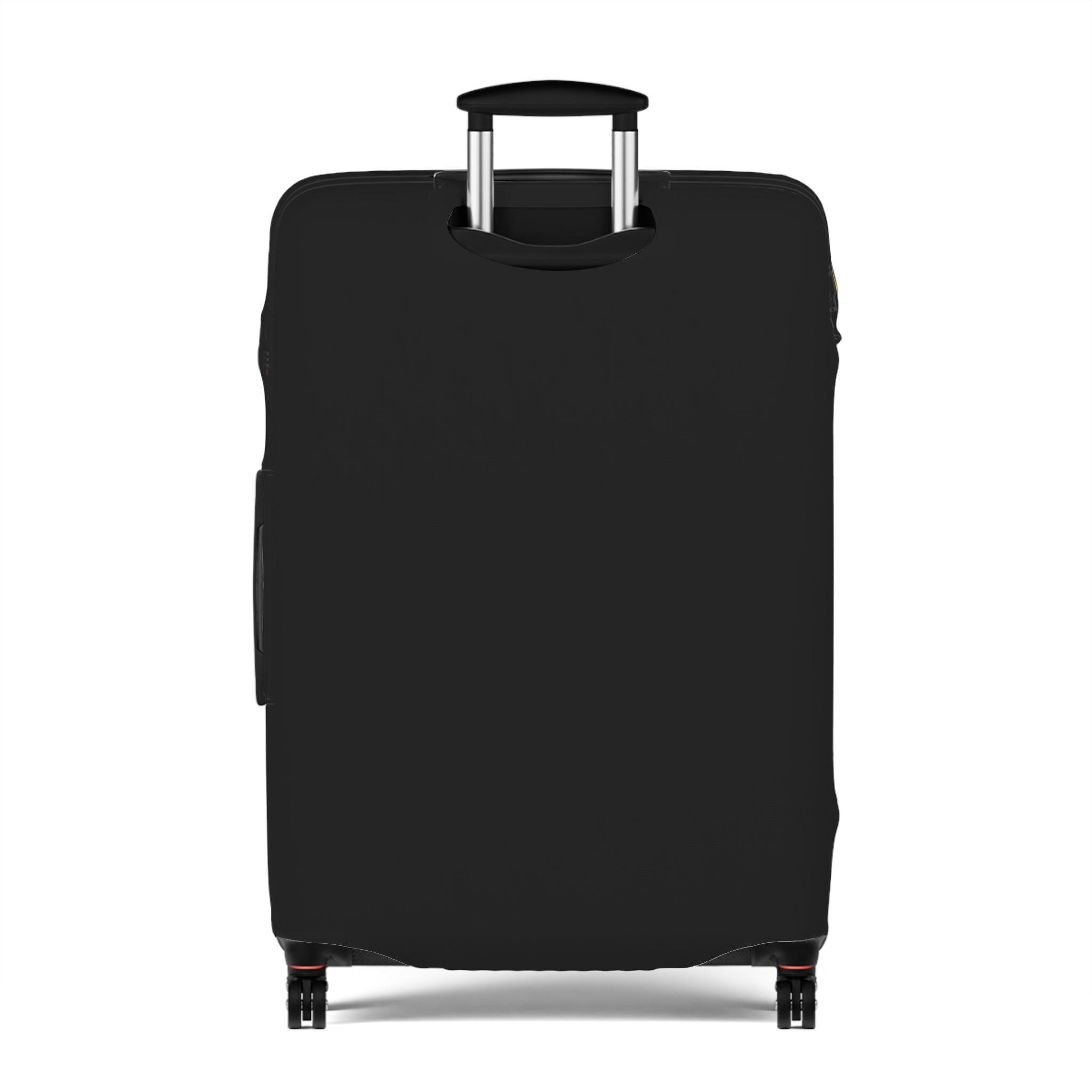 Personalized Rebecca Luggage Cover – Monogrammed Black Suitcase Protector