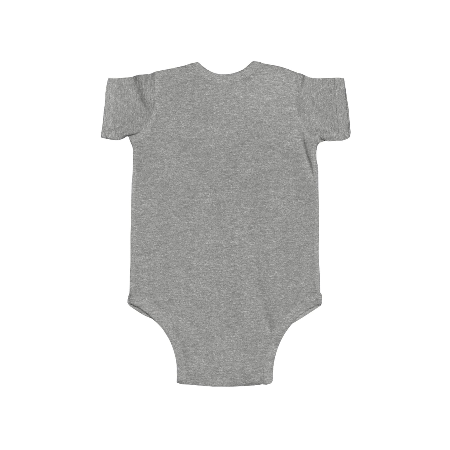 Baby Bodysuit — Cute Hipster Deer with 'Rebecca' Personalized Name