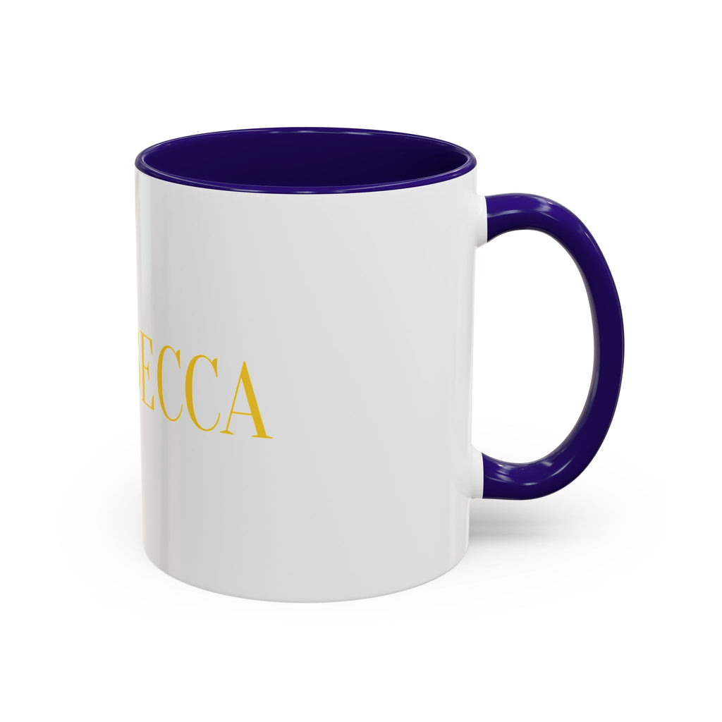 Personalized Name Coffee Mug — Colorful Rebecca Design (11oz & 15oz)