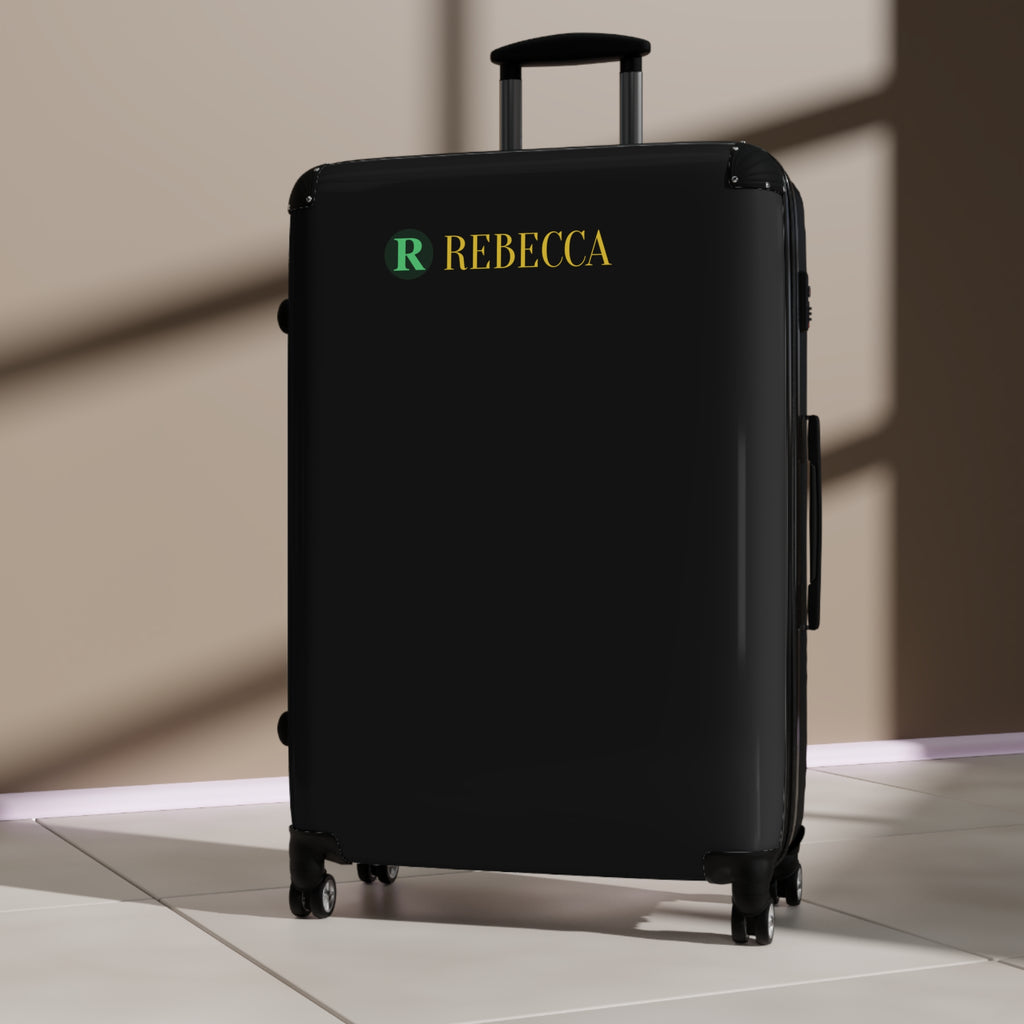Personalized Rebecca Carry-On Suitcase – Monogrammed Travel Luggage