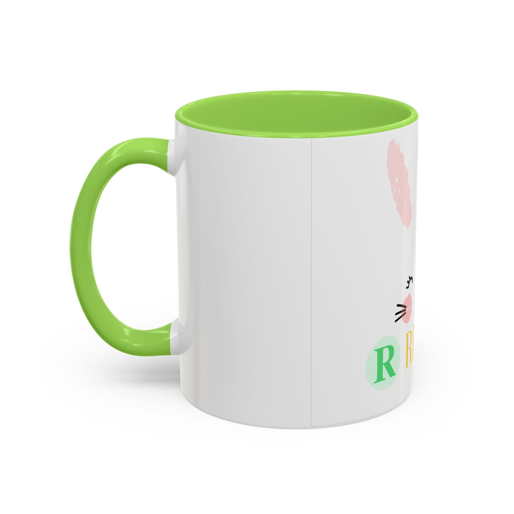 Personalized Bunny Mug — Cute Kids’ Name Coffee Cup (Custom Name, 11oz/15oz)