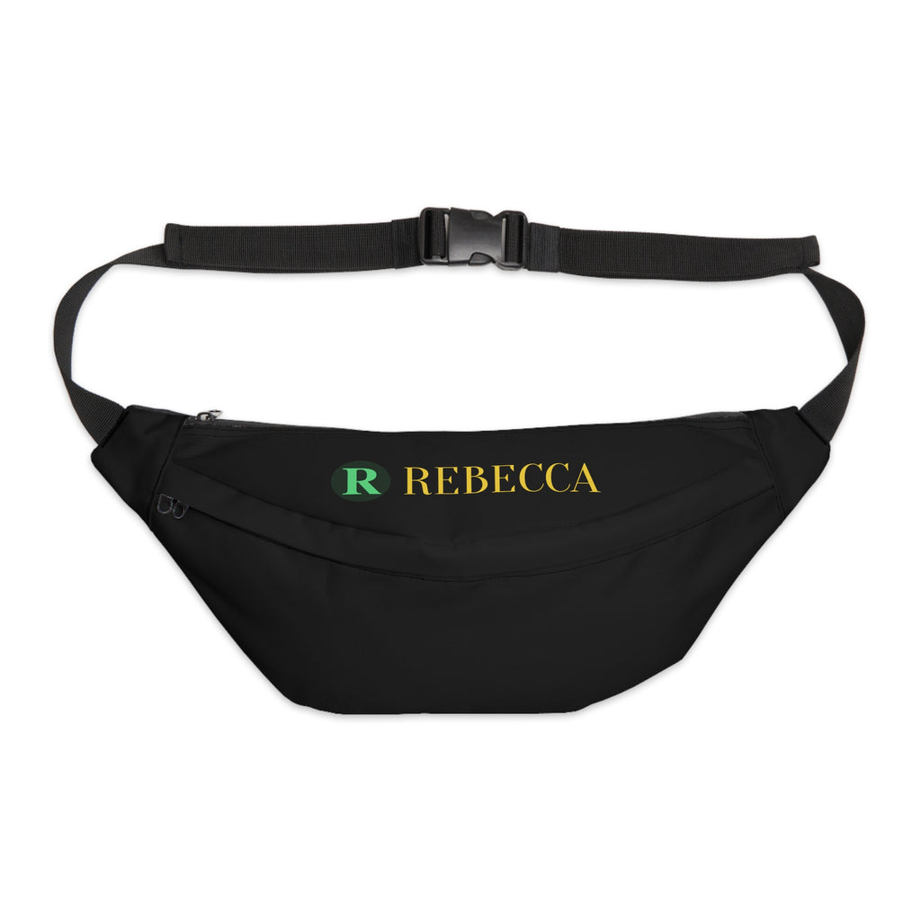 Personalized Rebecca Large Fanny Pack — Custom Monogram Waist Bag