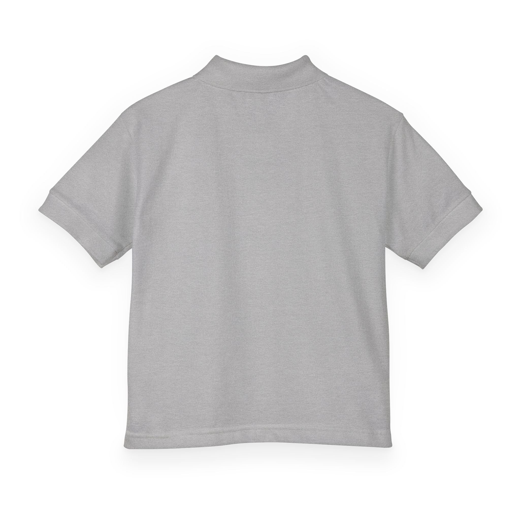 Youth Polo — Personalized ‘Rebecca’ Green Smiley Logo