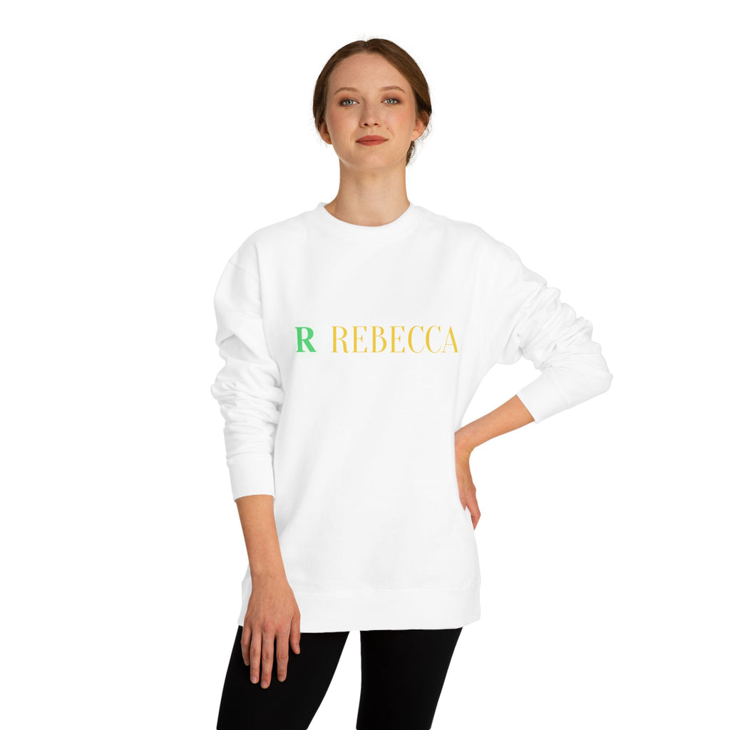 Deer Graphic Sweatshirt — 'Rebecca' Personalized Hipster Deer Crewneck