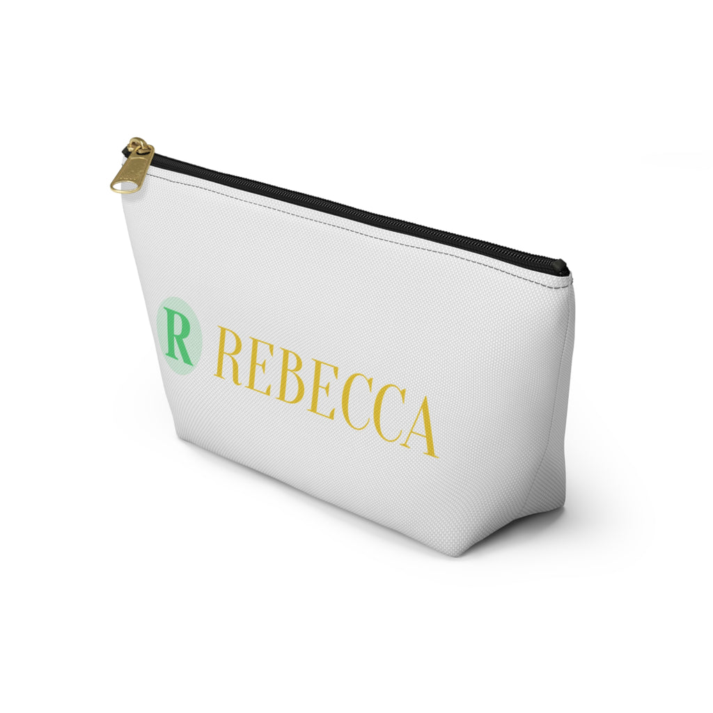 Accessory Pouch — Personalized RebeccA Monogram Cosmetic Bag