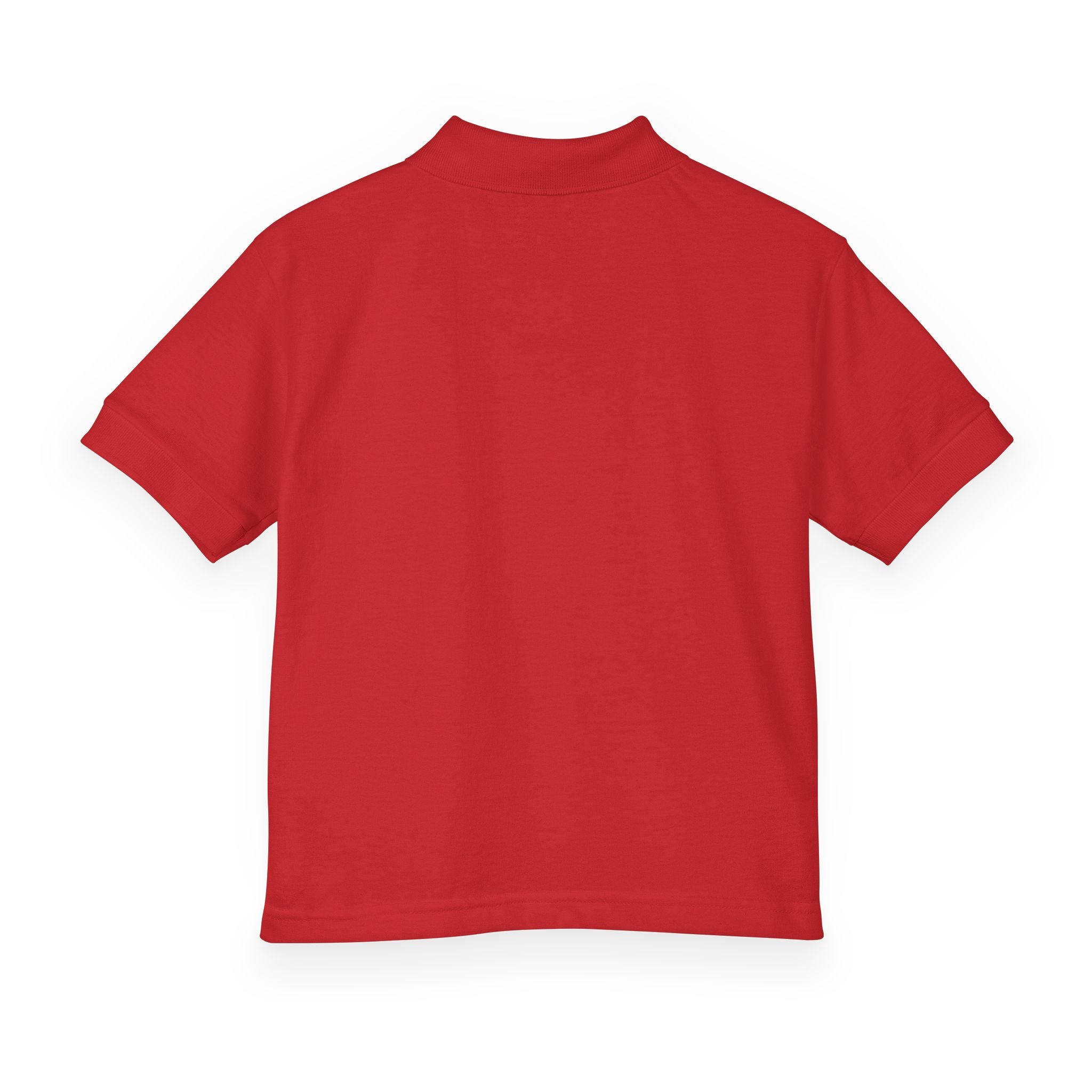 Youth Polo — Personalized ‘Rebecca’ Green Smiley Logo