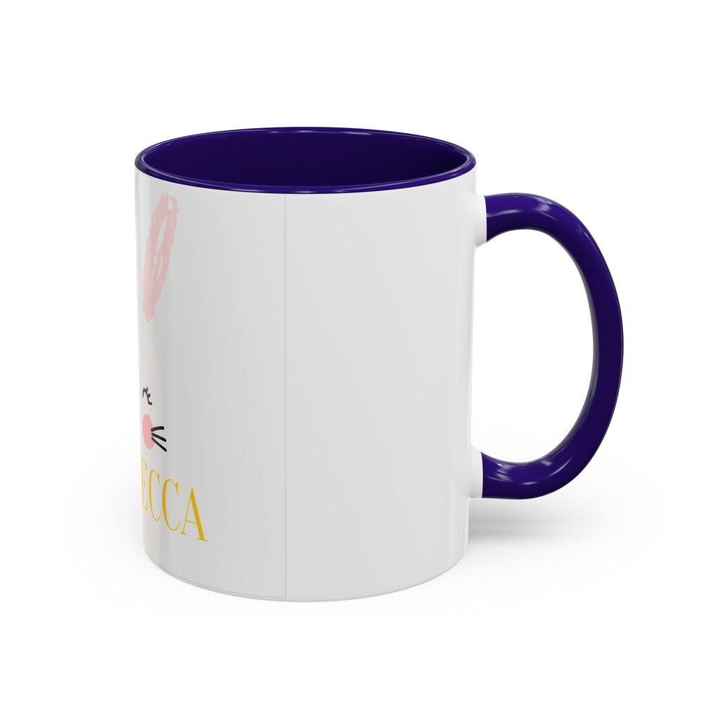 Personalized Bunny Mug — Cute Kids’ Name Coffee Cup (Custom Name, 11oz/15oz)
