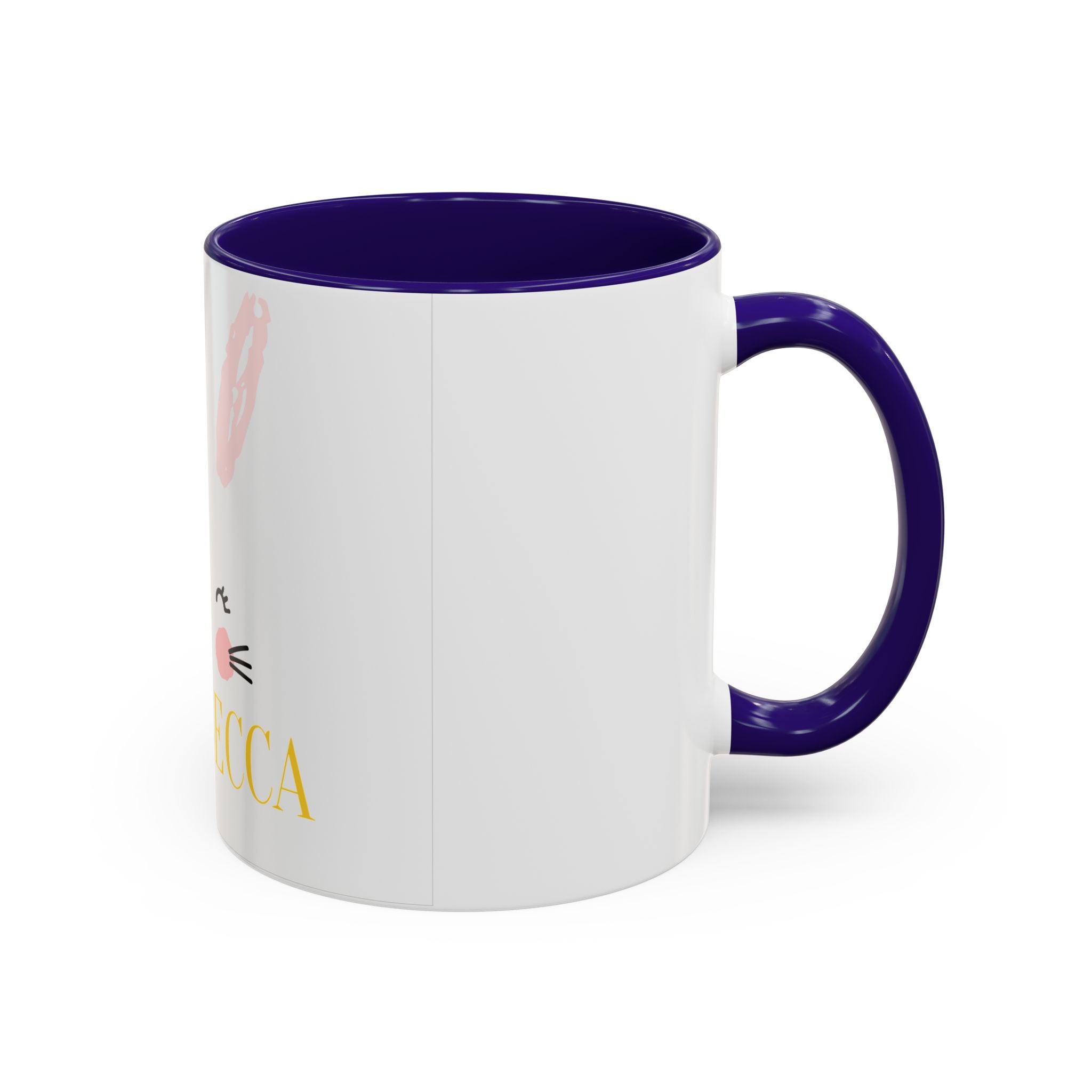 Personalized Bunny Mug — Cute Kids’ Name Coffee Cup (Custom Name, 11oz/15oz)