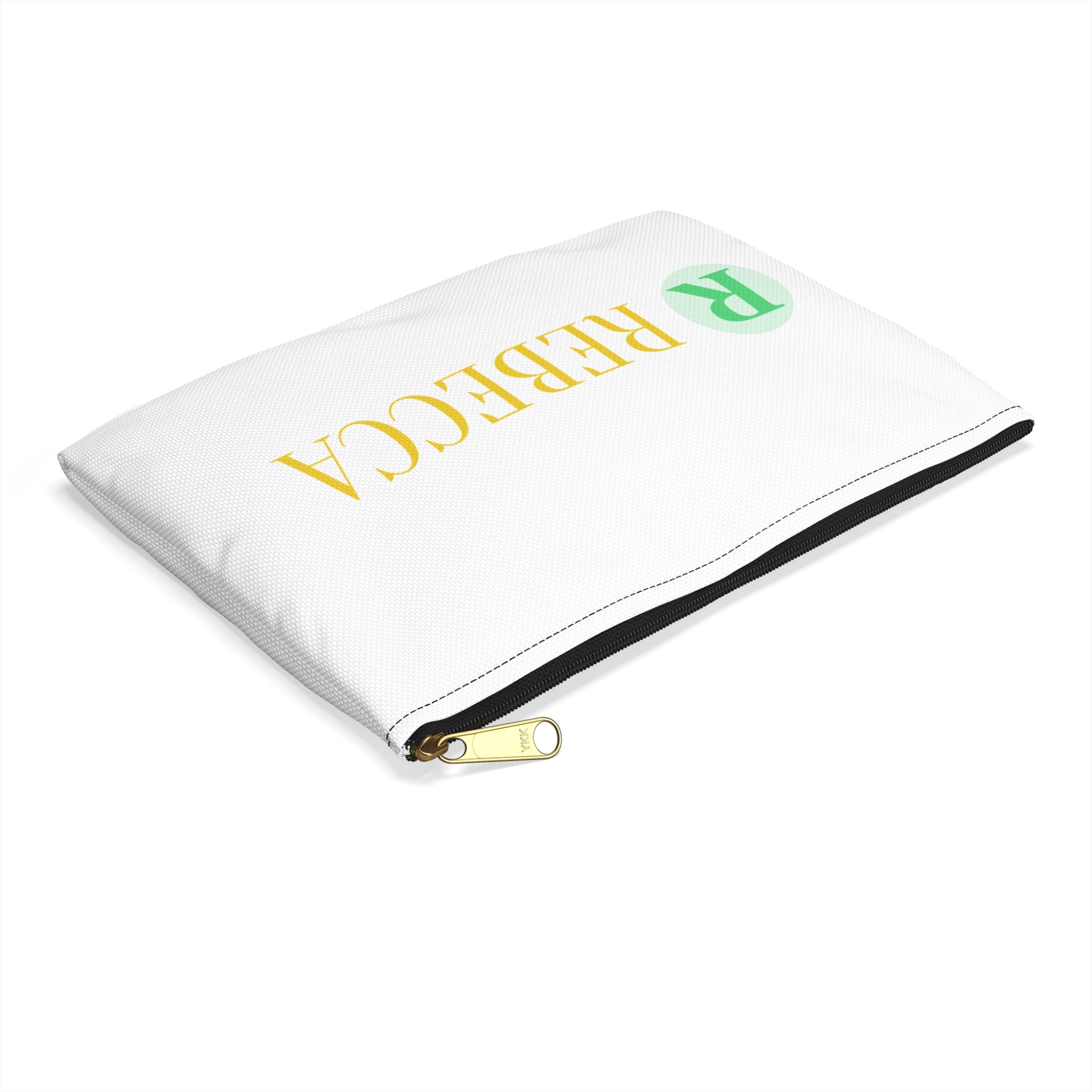 Personalized Rebecca Accessory Pouch — Monogram Cosmetic Bag