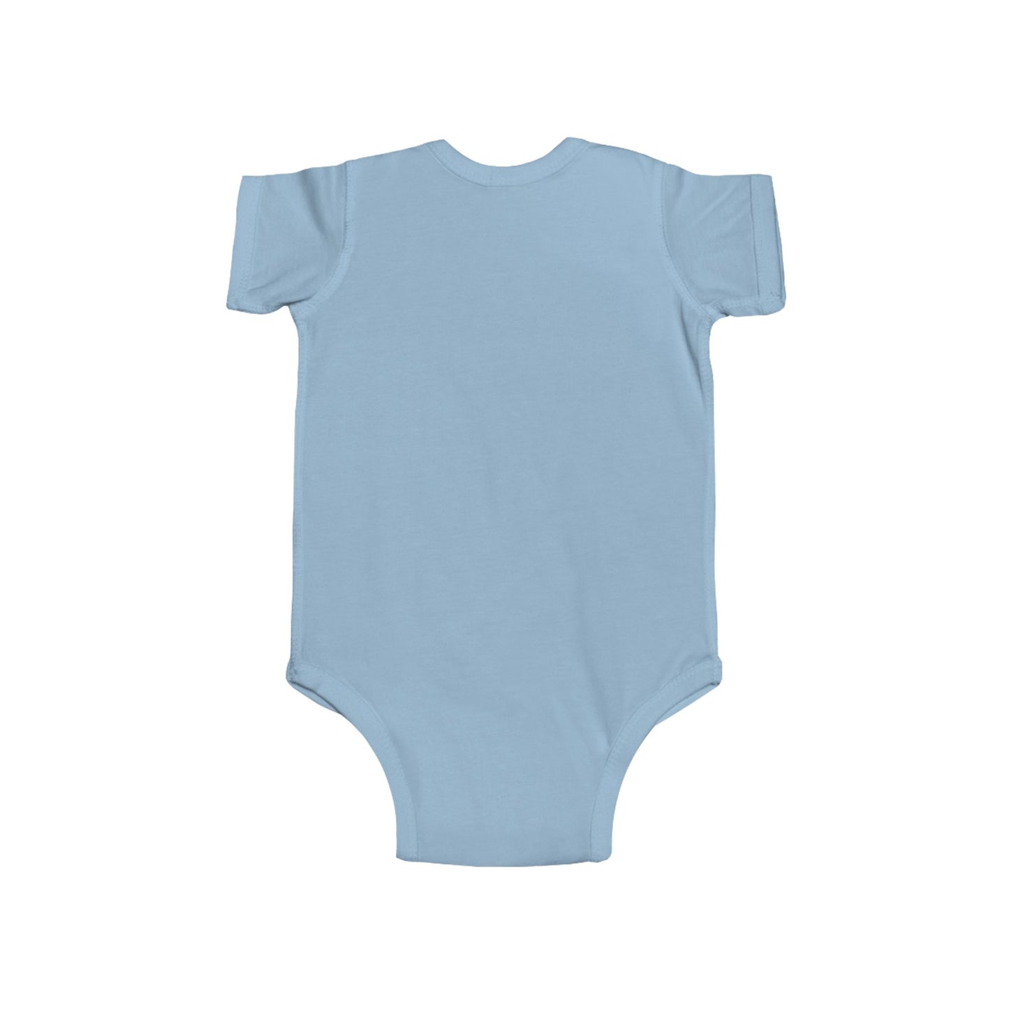Baby Bodysuit — Cute Hipster Deer with 'Rebecca' Personalized Name