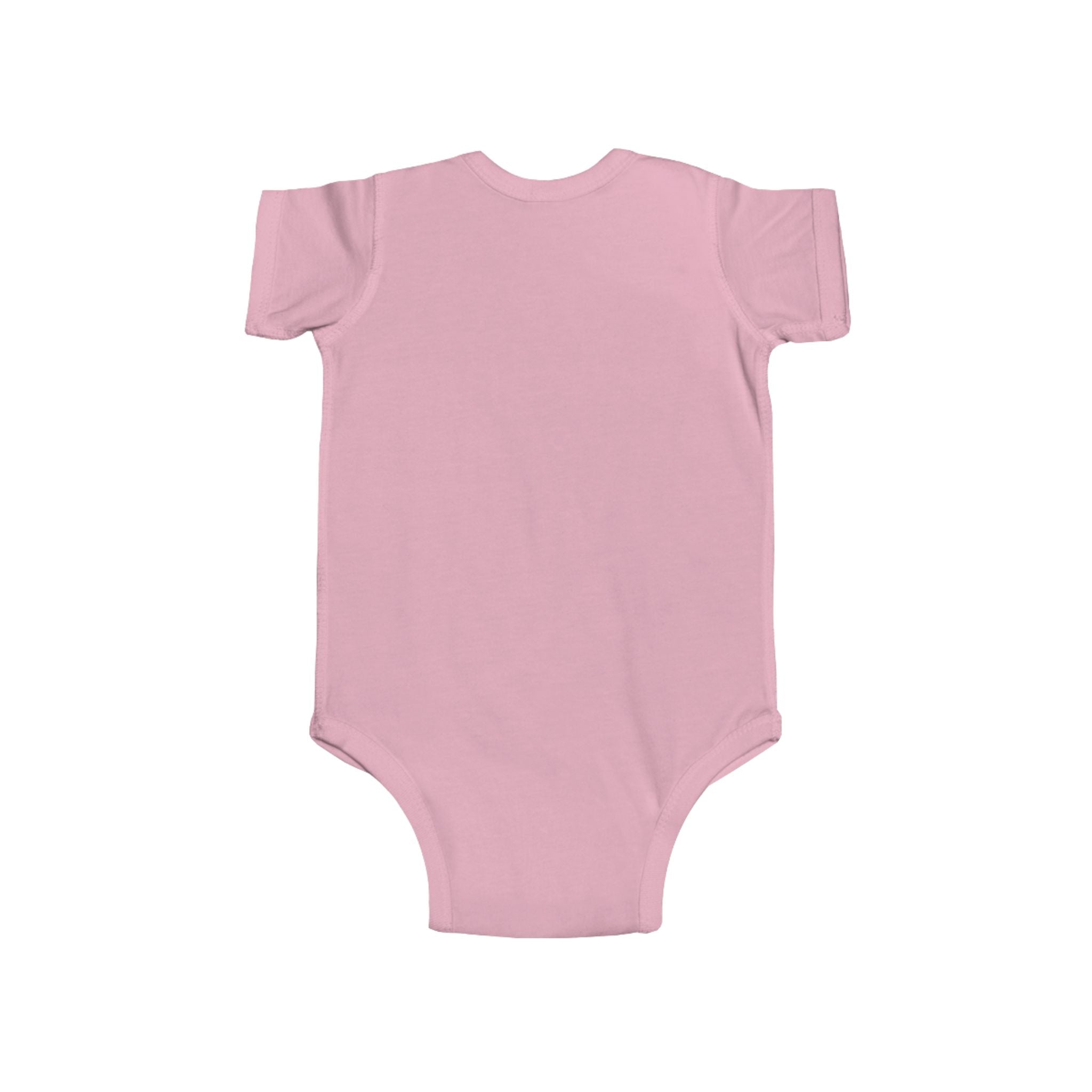 Baby Bodysuit — Cute Hipster Deer with 'Rebecca' Personalized Name