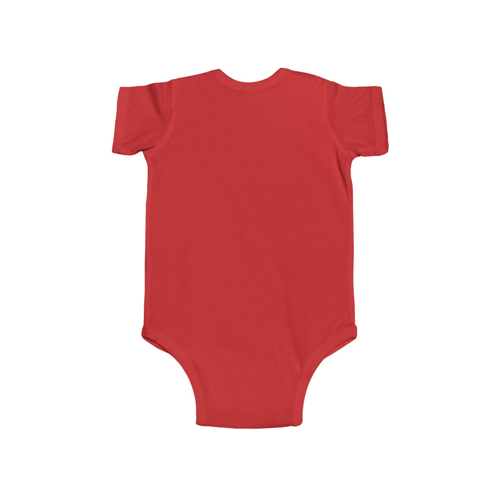 Baby Bodysuit — Cute Hipster Deer with 'Rebecca' Personalized Name